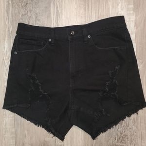 Black Kendal & Kylie Shorts, Size 27